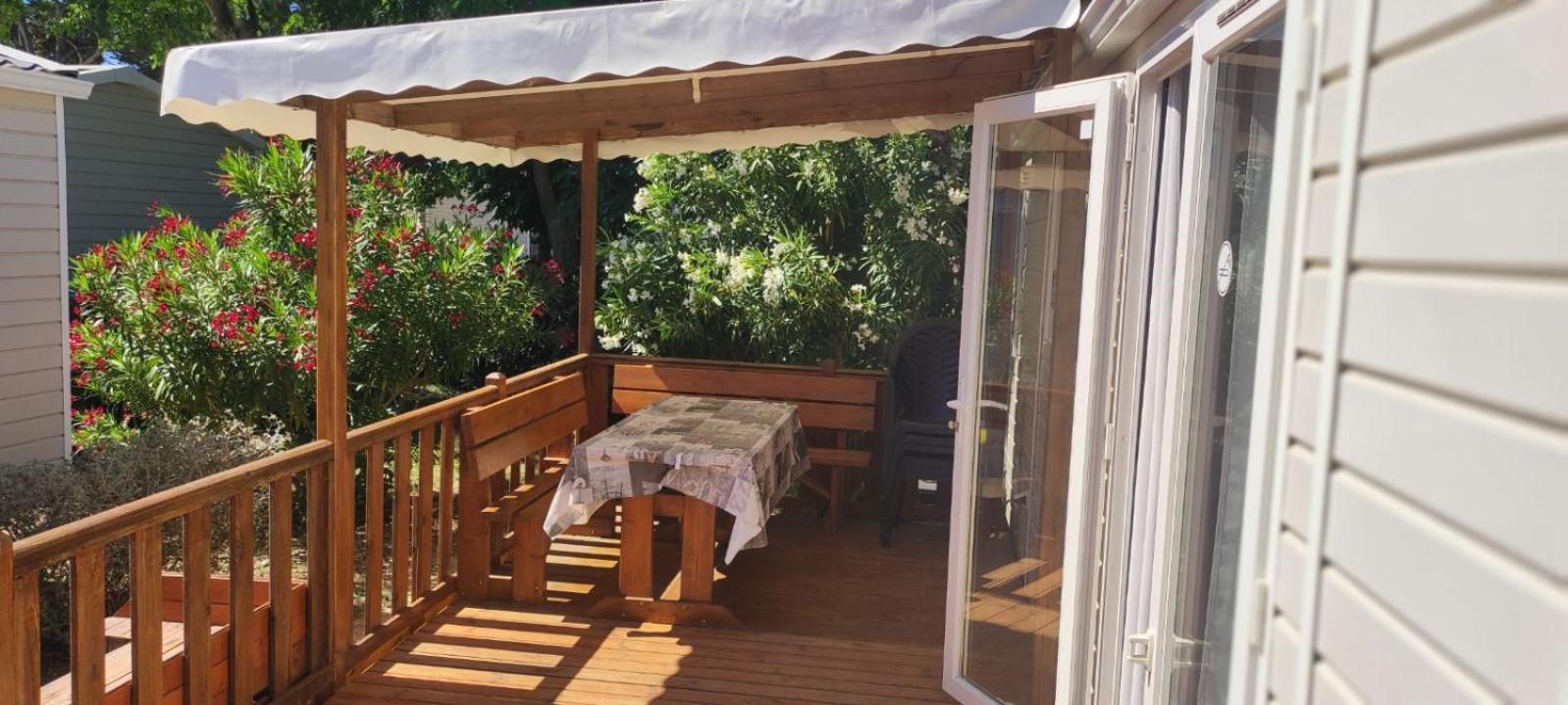 Mobil-Home Confort Tv Clim Нарбонн-Пляж Экстерьер фото
